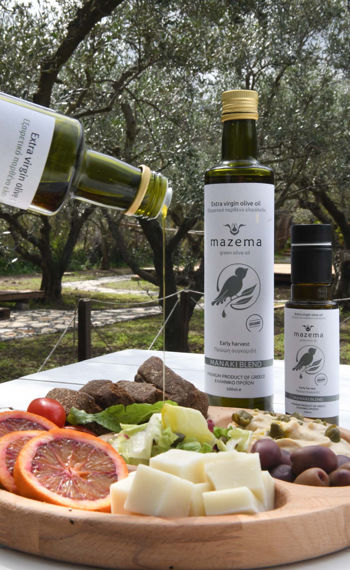 mazema olive oil tasting