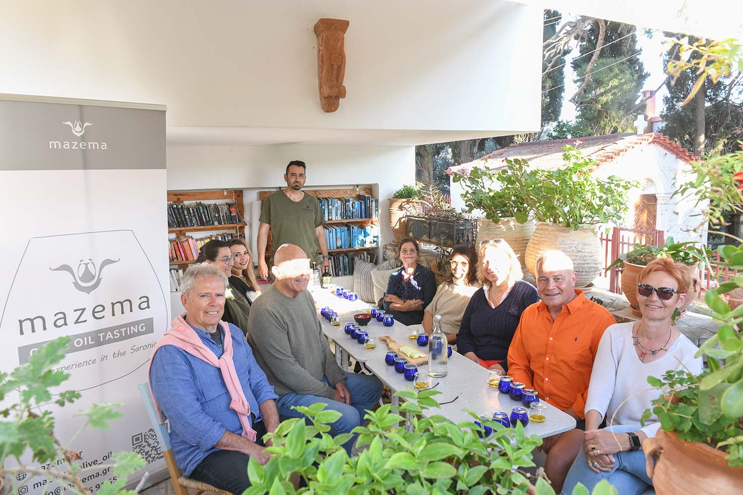 mazema olive oil tasting